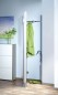 Preview: Wandgarderobe von d-tec Modell Alba 2 Doppelspiegel Ausführung offen Ansicht