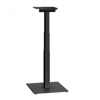 Ergon Mono Tischgestell, elektrisch höhenverstellbar 58-122 cm, schwarz, Memory Funktion, Kindersicherung, optional + Akku Antrieb, officeplus