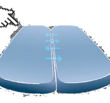 Köhl Air-Seat Sitzpolster 6530 Clip-Sitz-Polster für Tempeo Fresh, Wave, Leder