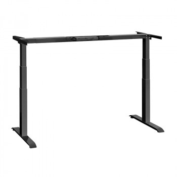 elektrisch höhenverstellbares Schreibtischgestell Tischgestell ergon PROFIT ohne Tischplatte Gestellfarbe schwarz