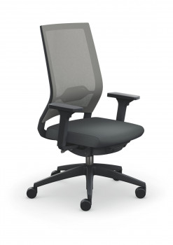Sedus Quarterback qb-125-7201 Membrane Netzrücken grau Sitzpolster