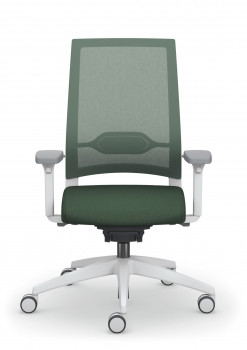 Sedus Quarterback qb-125-7201 Modellfarbe lichtgrau Membrane Netzrücken