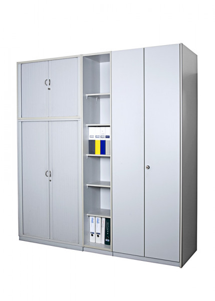 werner-works Schrankwand System-S lichtgrau