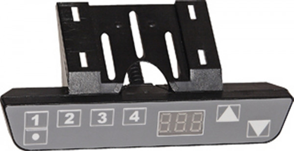elektrisch höhenverstellbarer Schreibtisch Steuerung Tastatur Memory 4 Speicherpositionen