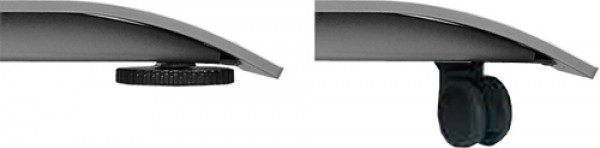 ergon Akku, Schreibtisch elektrisch höhenverstellbar 60-125 cm, Gestell Breite ausziehbar 140-200 cm, weiß, schwarz, officeplus