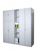werner-works Schrankwand System-S lichtgrau