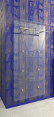 von d-tec WandGarderobe pacific-1 Sondermodell s6 Ultra hier in ultraClear Klarglas bei Büro-Goertz Darmstadt